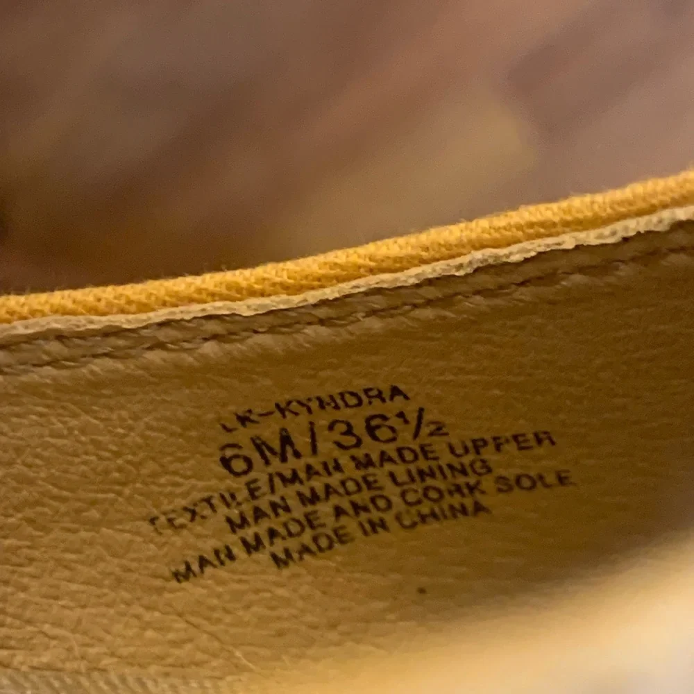 Lucky Brand these tan